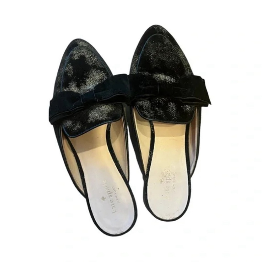 Kate Spade Carnegie Jacquard Bow Mules - Picture 4 of 9